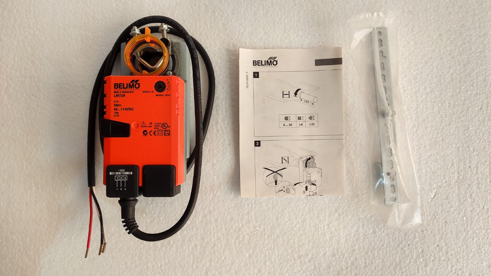 Belimo lm72a / LM72A Fire and smoke dampers Spring-return actuator